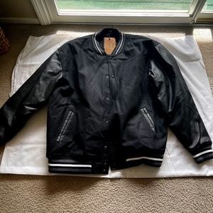Black Varsity Jacket